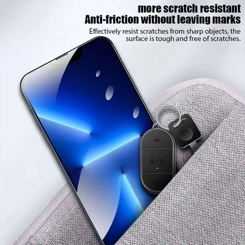 4Pcs Matte Tempered Glass 14 12 11 15 Pro Max 7 8 16 Plus Frosted Screen Protector For iPhone 13 Mini X XR XS MAX