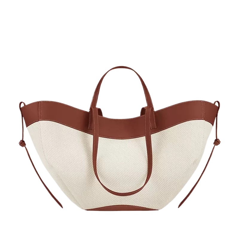 Designer New Cyme patchwork canvas Tote large capacity shoulder tote