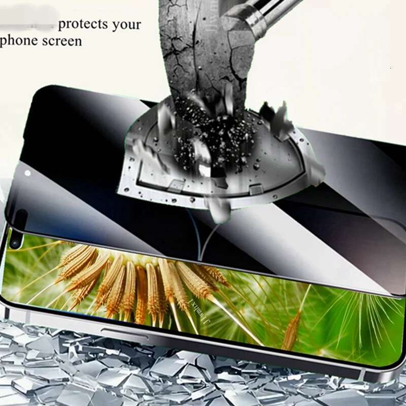 Full Cover Anti-Peep Screen Protector For IPhone 6 6S 7 8 plus xr x xs 11 12 14 15 16 pro max 13 mini SE Film case
