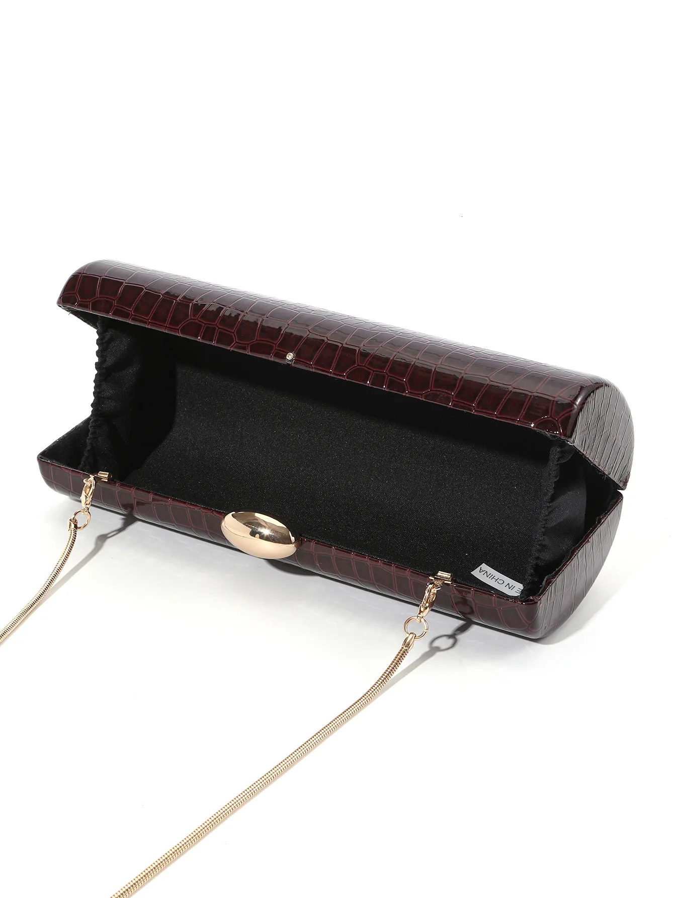 leather evening bag womens French handbag wallet wedding party clutch bag womens shoulder bag 250402