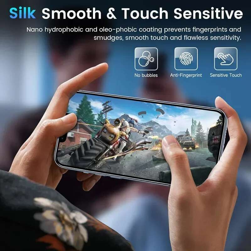 5Pcs Tempered iPhone 15 13 11 12 14 Pro Max Mini Screen Protector For IPhone 16 7 8 Plus X XR XS MAX Protective Glass