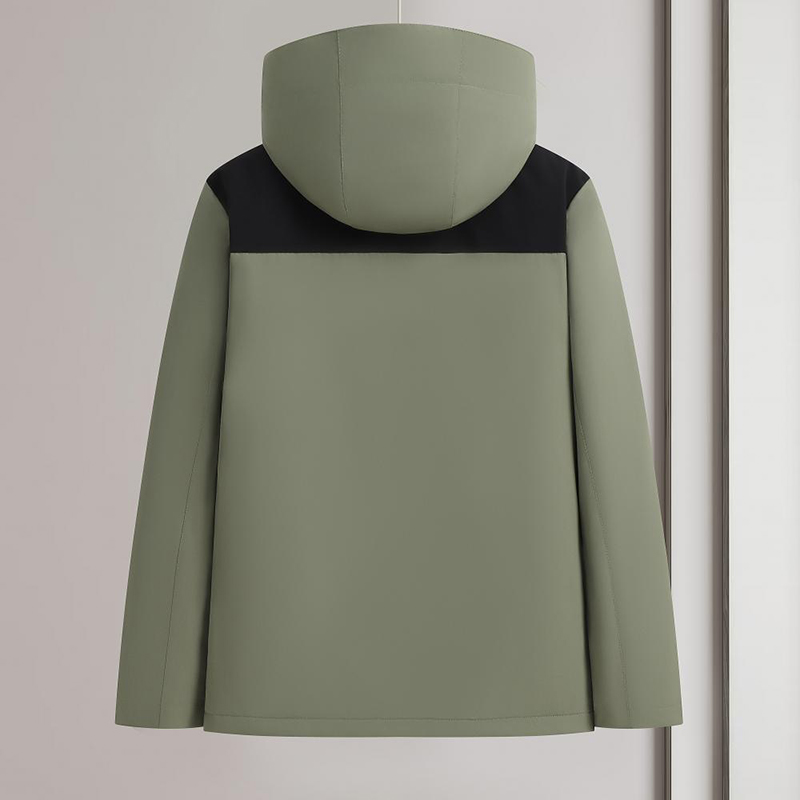 Wholesale autumn and winter super soft and plush thick hooded assault suit, group clothing, outdoor workwear, hiking suit