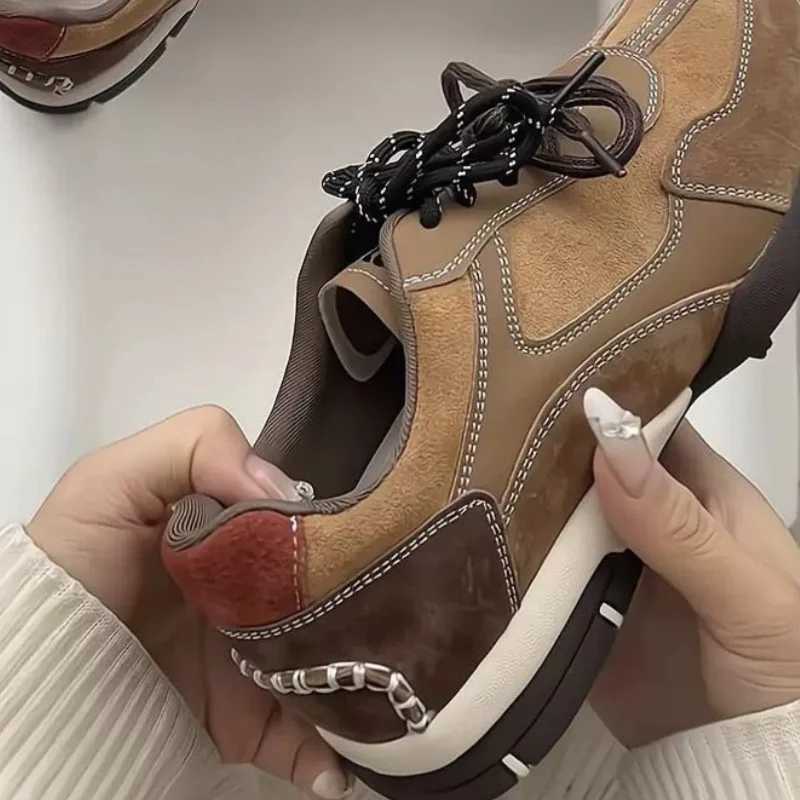 2025New fem Shoes All-Mah Mesh Casual Shoes Deont Soft Bott Shoes Spring and Autumn Breathable Sneaker fem Shoes Y251105