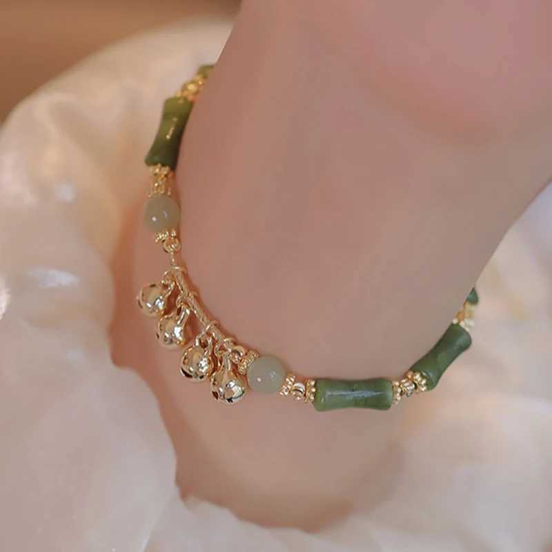 Fashion Retro Bamboo Joint For Women Exquisite Chinese Style Bell Pendant Jewelry Accessories Birthday Gifts C251105