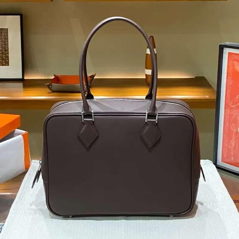 New Cowhide Swift Leather Palm Pattern Handbag Commuter Bag Retro Small Square Bags For Women 2023