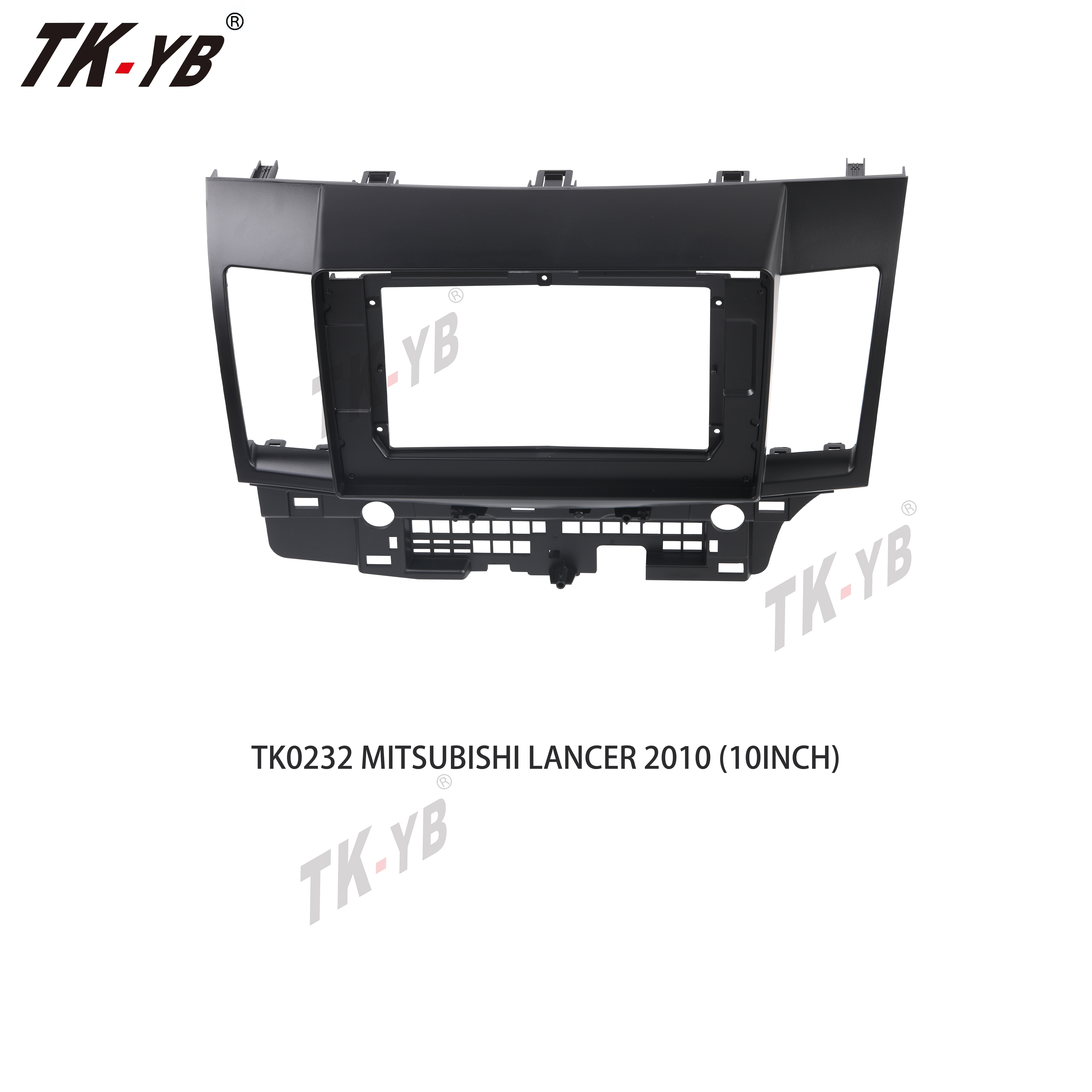 Suitable for MITSUBISHI Lancer 10.1" Car Radio Frame Dash Kit Panel Trim for Android DVD Player Installation car dvd
