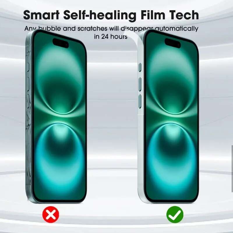 Hydrogel Side Protective Sticker Film 15 14 Plus 13 Pro Max Anti-Scratch Frame Phone Border Covers For iPhone 16