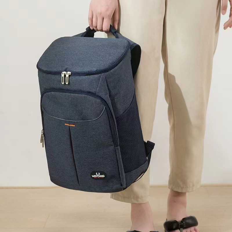 Free shipping Insulated refrigerated ice Pack Outdoor portable large capacity insulated backpack Waterproof picnic bag beer bag Oxford cloth ice pack