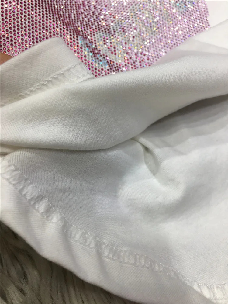 Heavy duty embroidered diamond vest for women shiny and cute irregular cotton inner vest elastic slim fit top Y2k suitable for all seasons 250402