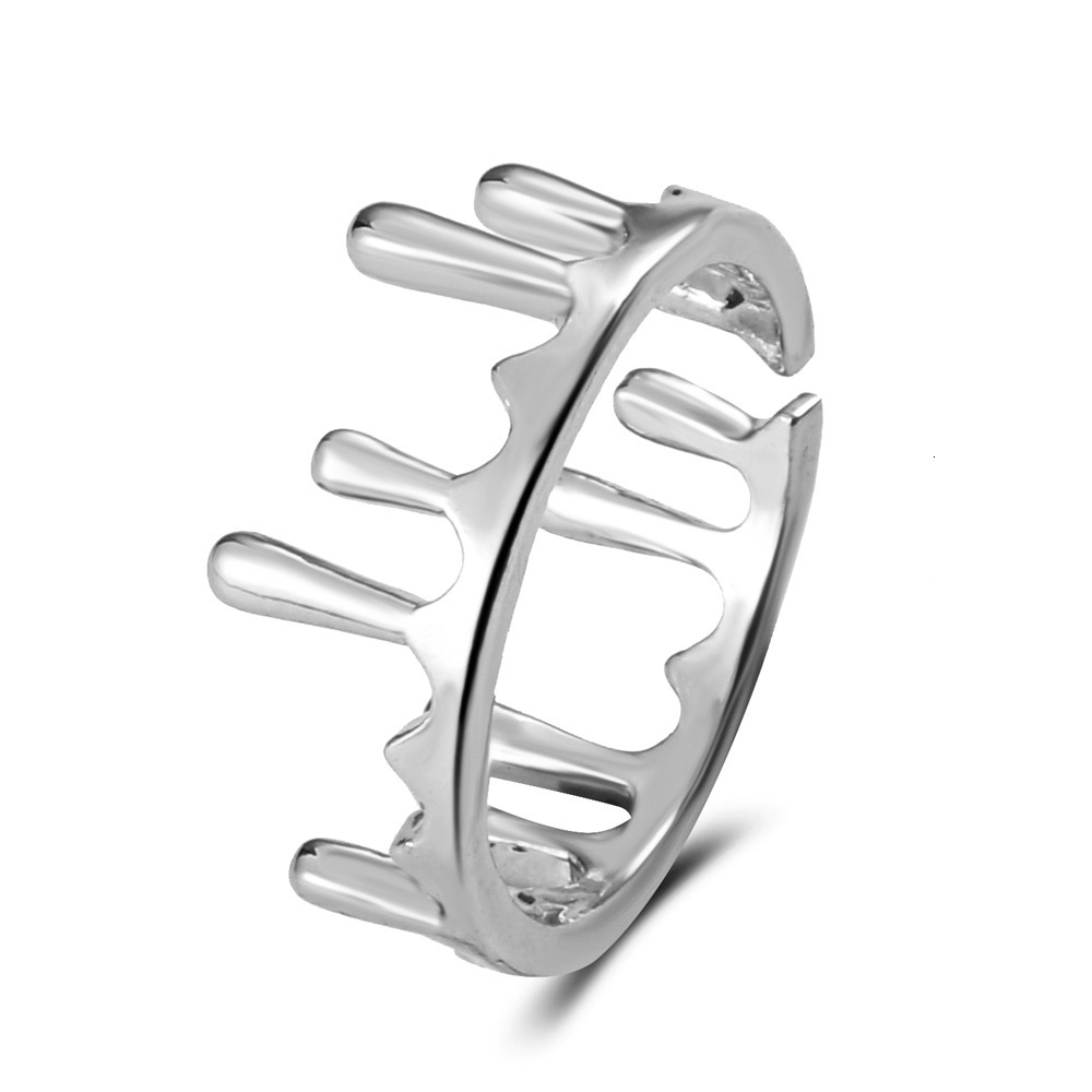 Halloween Quirky Decoration Horror Vampire Cut Fake Blood Trace Personality Dark Style Bleeding Open Ring