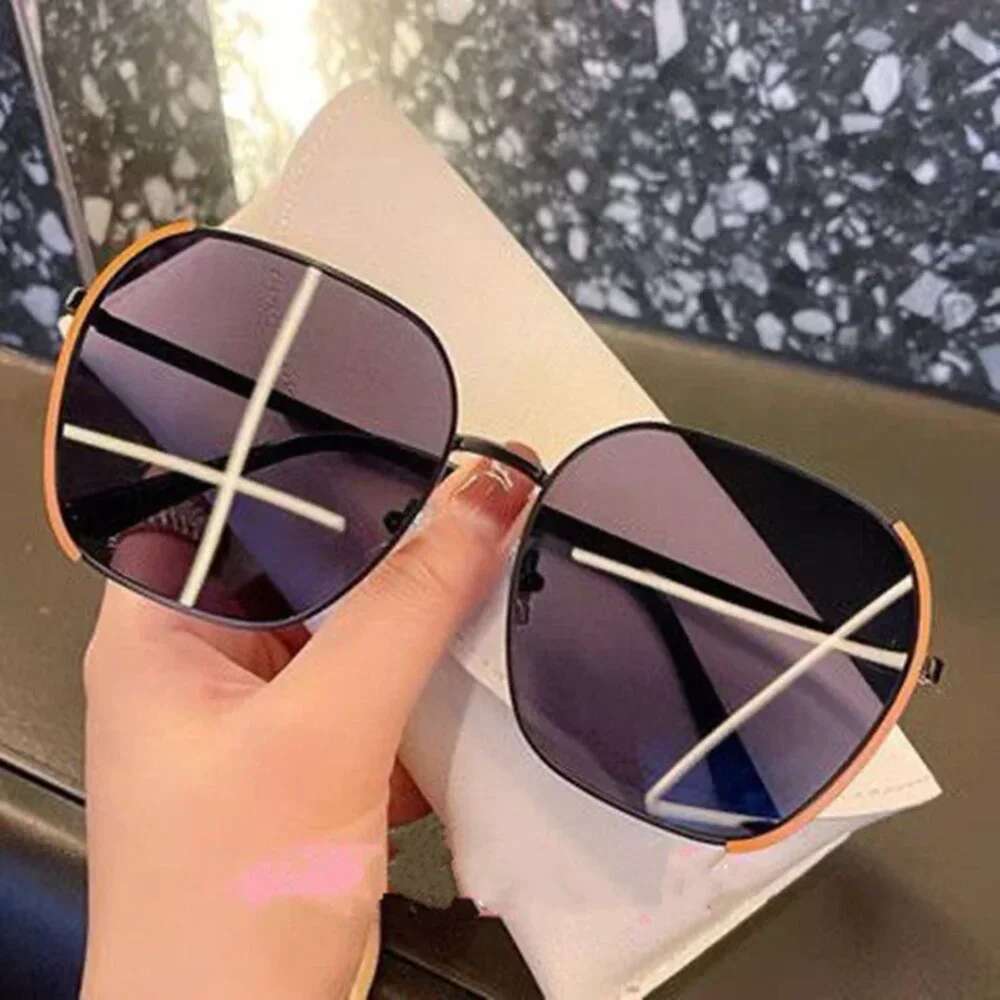 Women Oversized Polarized Fashion Gradient Shade Uv400 Outdoor Sports Sunglasses Men Glasses Eyewear