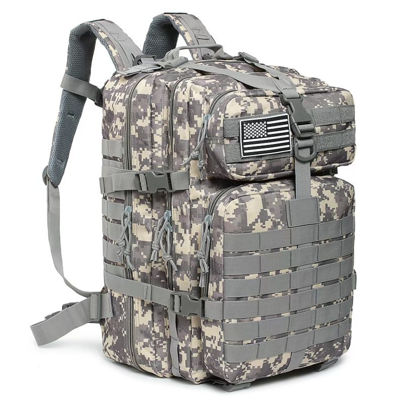 Free shipping outdoor sports waterproof backpack Hiking hiking camping large capacity expansion tactical bag