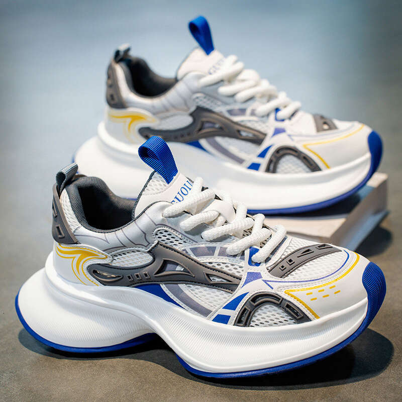 Cross-Border Large Size Spring and Autumn New Casual Running Sports for Men Height-Increasing Thick-Soled Forrest Gump Dad Shoes Trendy Style