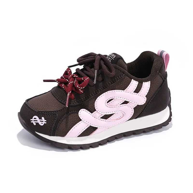 Childrens Sports Shoes 2025 Autumn Winter Fashion New Item Boys Girls Campus Fashion Anti Slip Soft Soled Outdoor Sports ShoesT251105