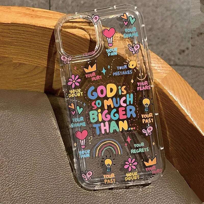 Transparent Fruit Juice wer Pattern Phone Case For iPhone 16 14 11 12 13 15 Pro Max 7 8 Plus X XS XR Shock-Absorbing Cover