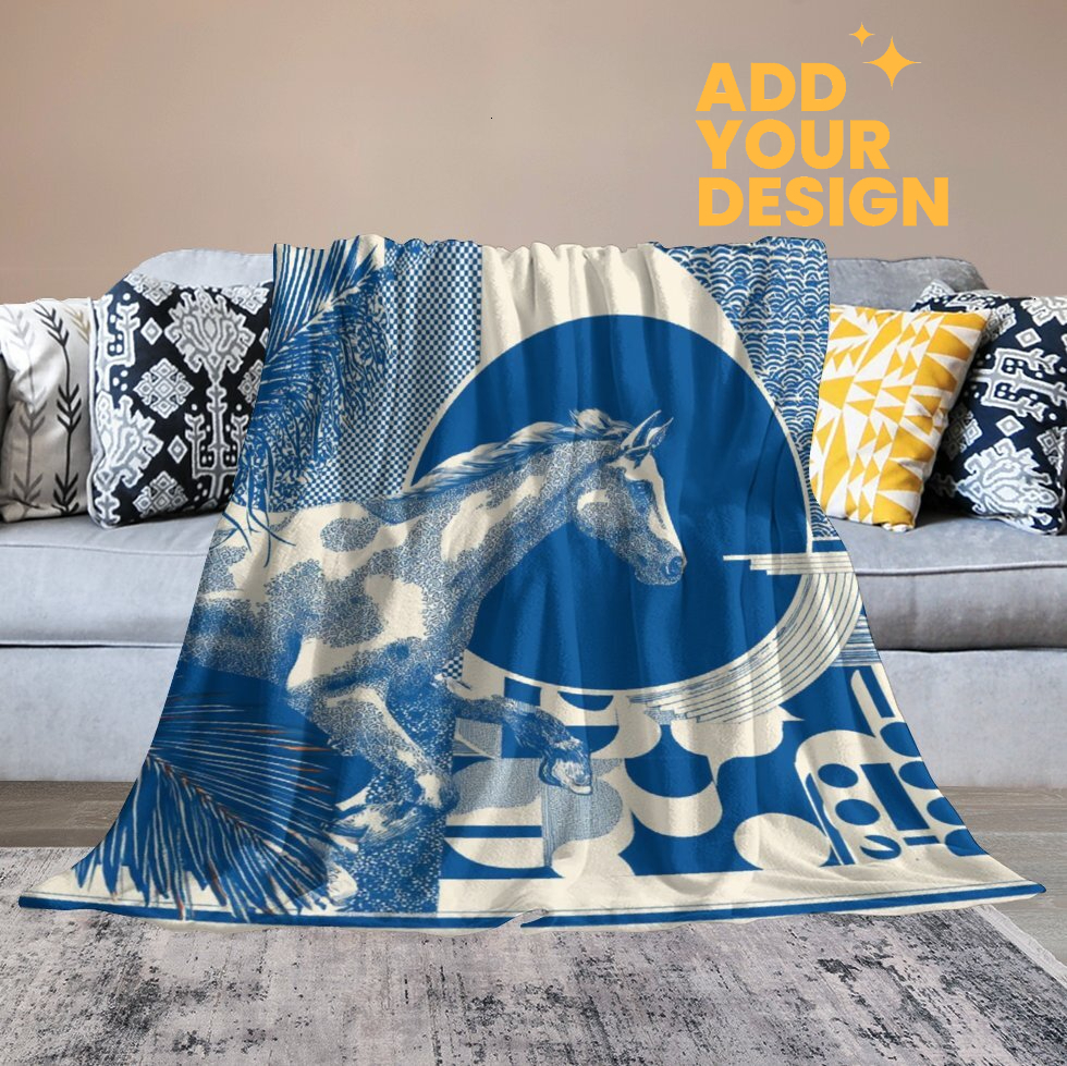 Custom H Designer Horse blanket blanket throw cashmere vibration blanket copert Home Travel Throw Summer Air Conditioner Beach home bedding blankets t