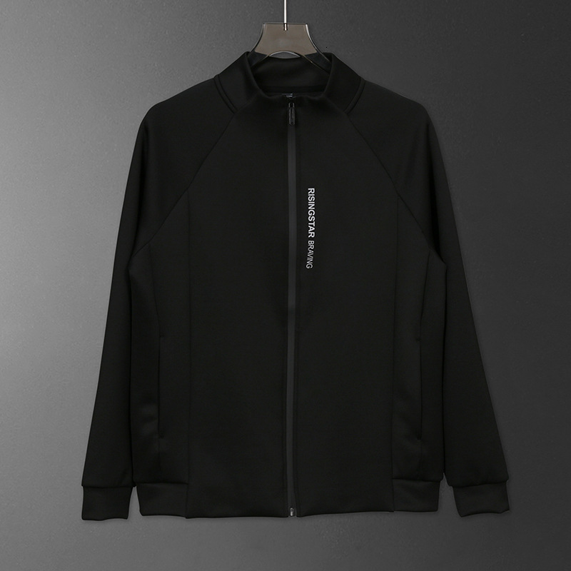 Premium Stand Collar Couple Letter Jacket Quick-Dry Autumn Winter Training Unisex Sports Cardigan Coat