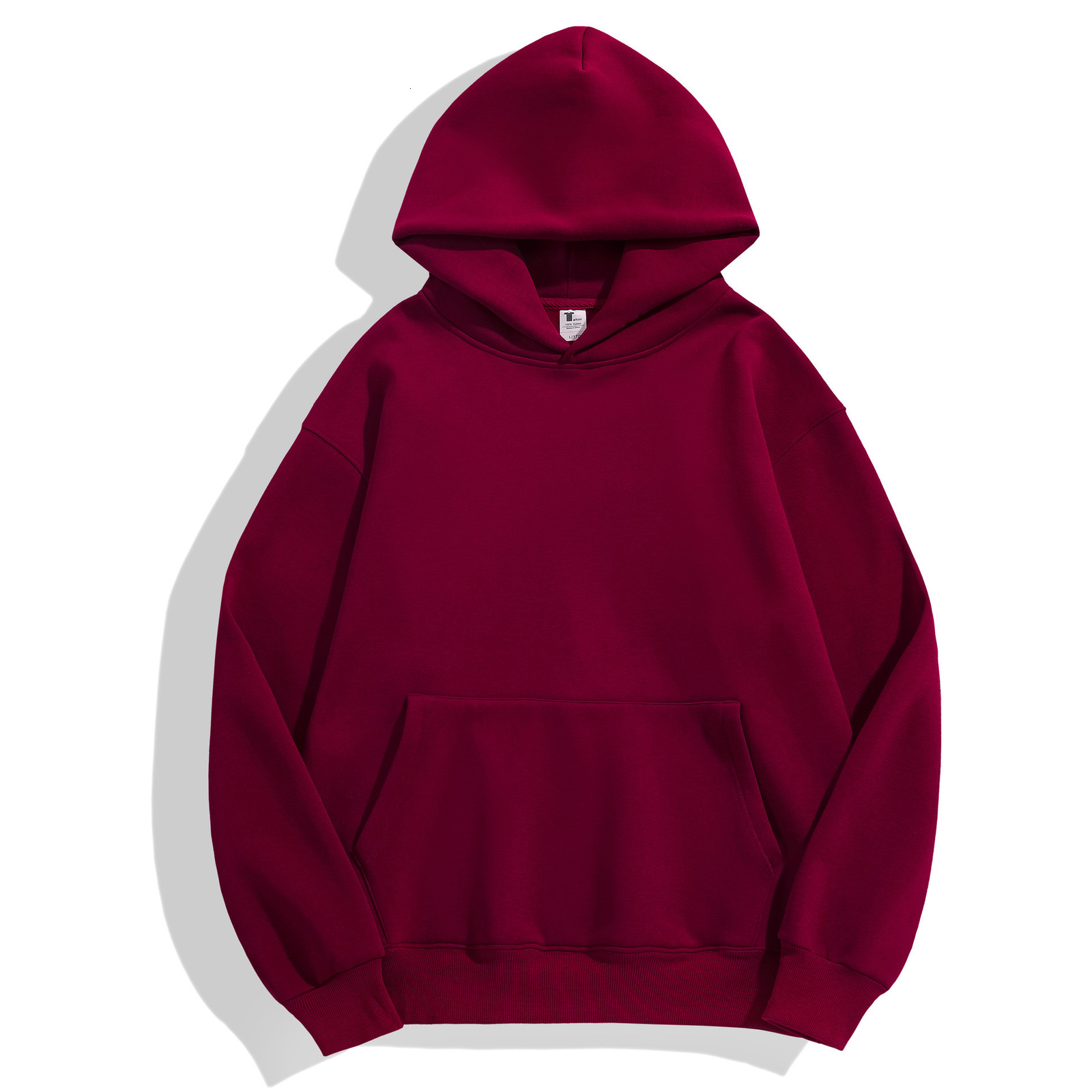Mens Hoodie Plain Men Women Streetwear Pullover Hoodies Sweatshirt Clothes 250910