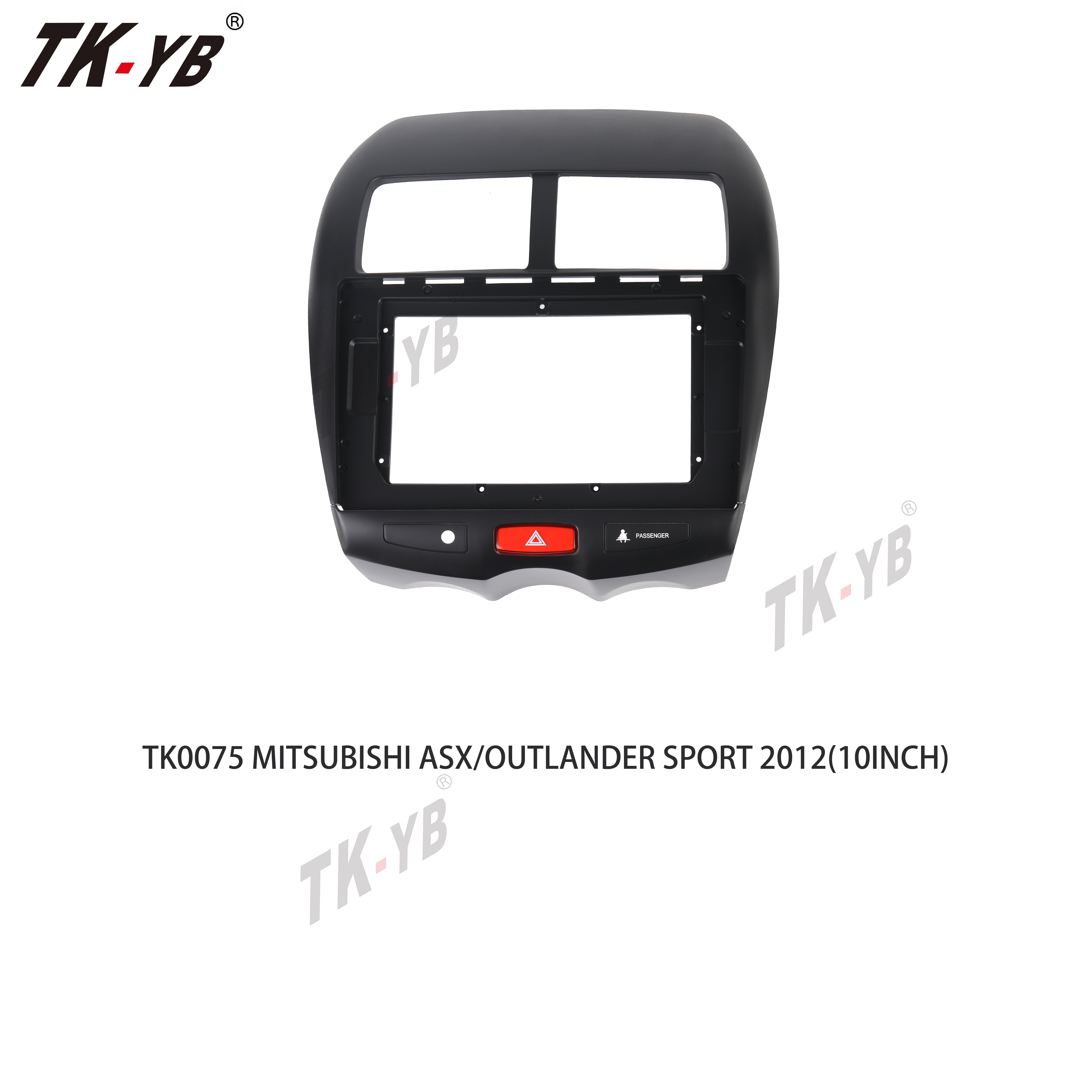 Suitable for MITSUBISHI New Strength Dazzle 10.1" Car Radio Frame Dash Kit Panel Installation Trimt car dvd