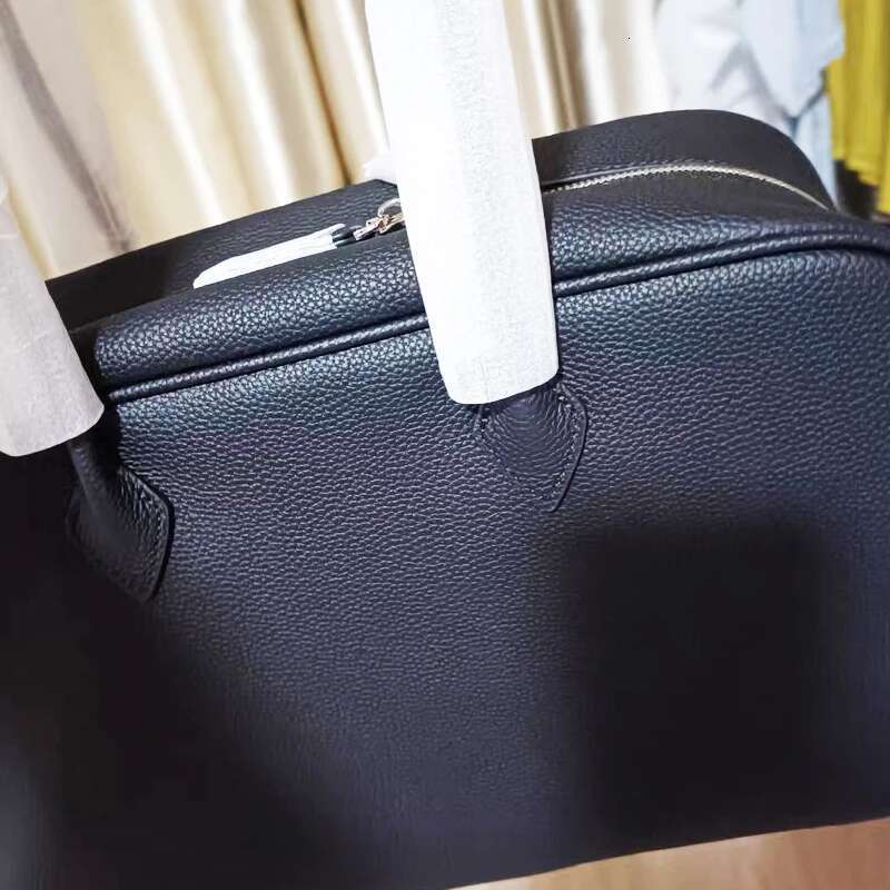 Custom Initials Genuine Leather Elena Grain Bags For Women Designer Handbags Purses 2025 New In Cowhide Underarm Shoulder