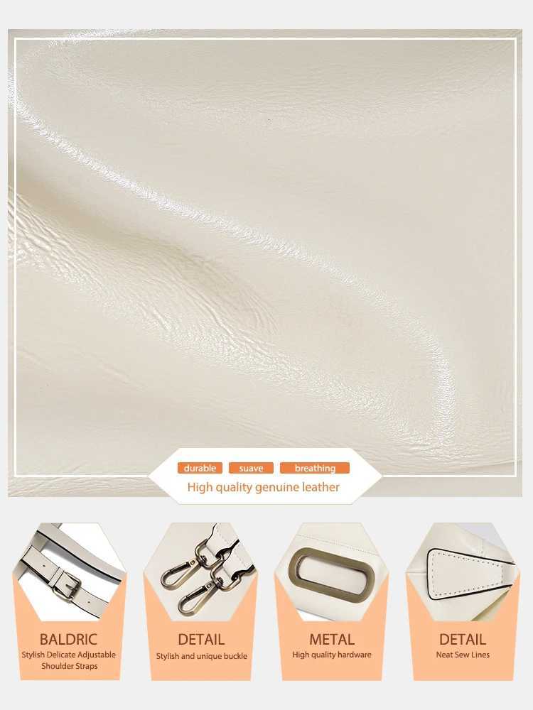 Zency Genuine Leather Vintage Designer Handbag For Women Large Capacity Shoulder Bag New Brown Crossbody Bag Tote Bag Purse 2024 Z251104