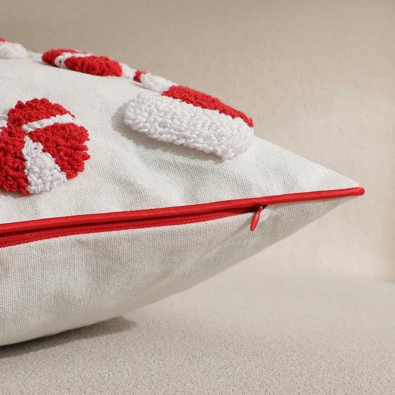 CANIRICA Christmas Supplies Cushions Cover Home Christmas Home Decoration Pillow Cover for Living Room Sofa Party 30x50cm Y251105