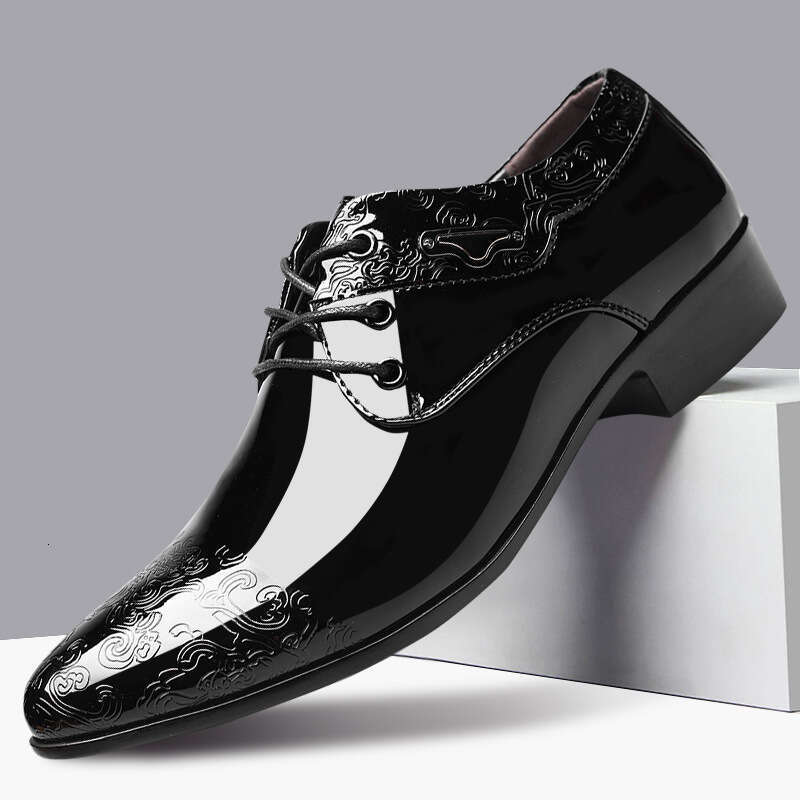 2023 autumn new British style business casual sizes 38-48 plus men's shoes, leather shoes for men