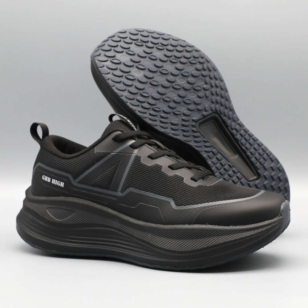 2025 New Foreign Trade Spring and Autumn Sports Casual Shoes, Running with Thick Shock Absorption, Lightweight, Soft Soles, Non-Slip Men's Shoes