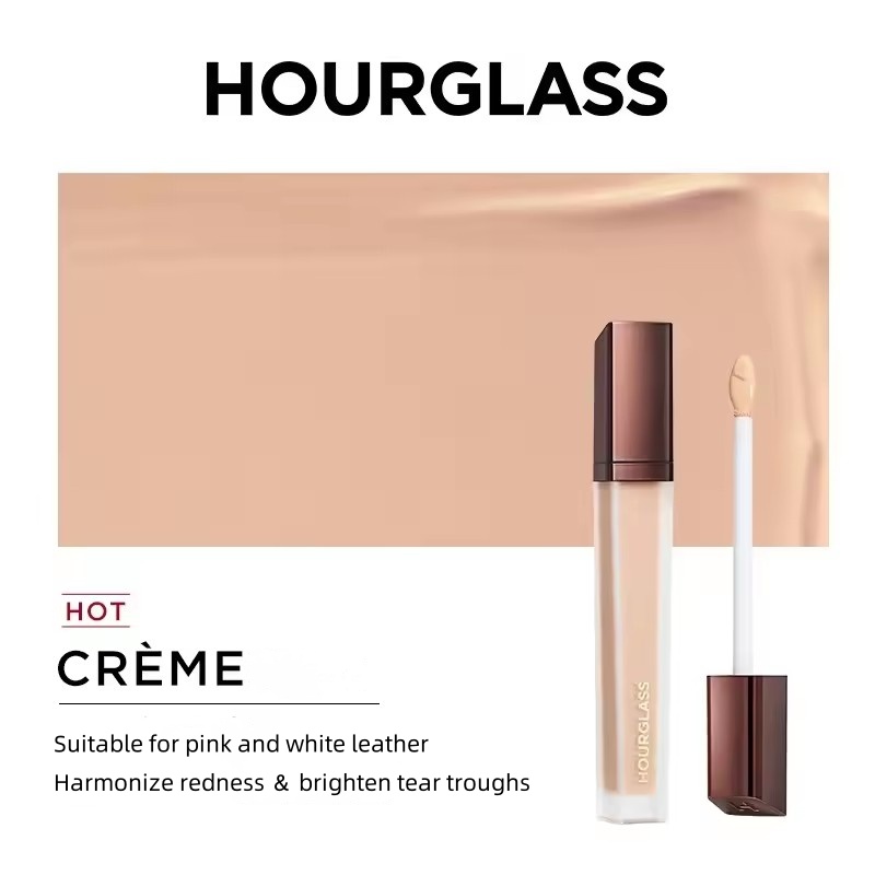 HOUR/GLASS Traceless Concealer covers acne, eye bags, dark circles, tears, brightening and moisturizing Salmon