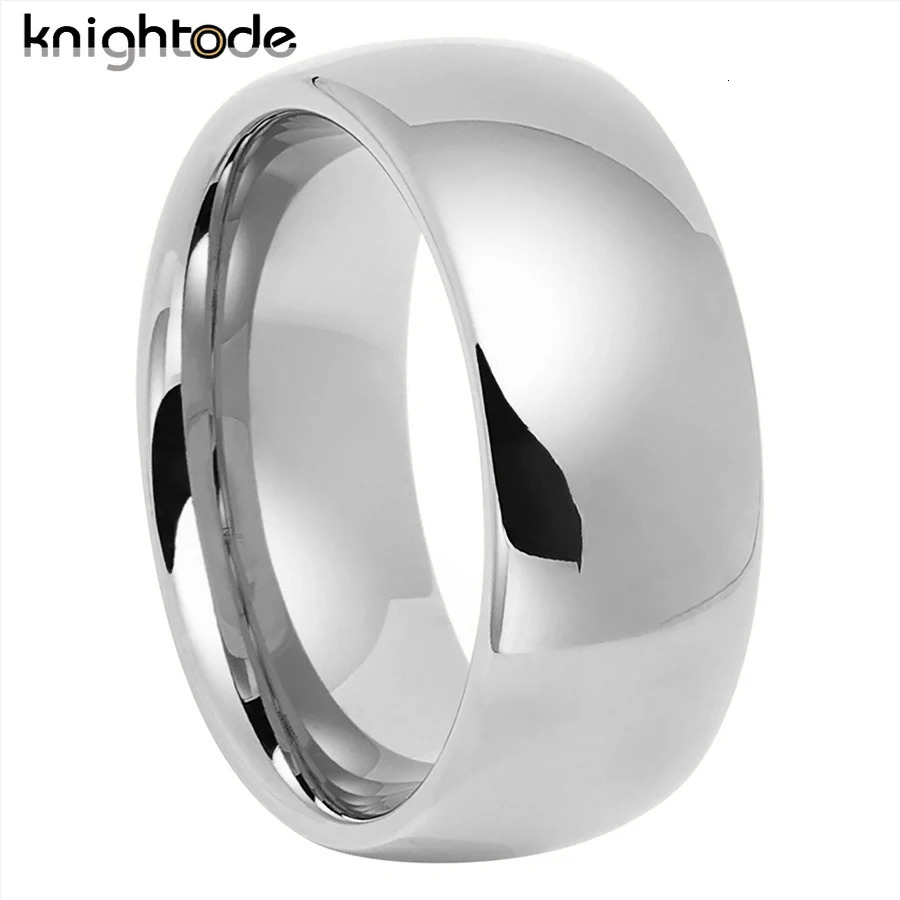 10 mm Classic Wedding Band Tungsten Carbide Ring Women Men Engagement Gift Jewelry Dome Polished Finished Comfort Fit 251031