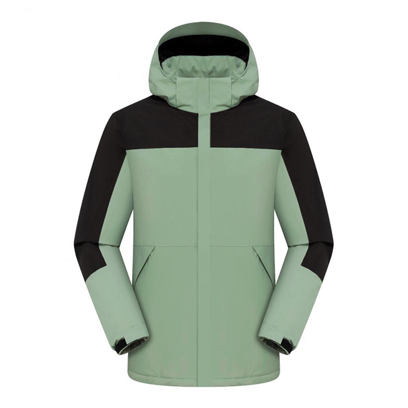 Autumn and winter color blocking outfit, waterproof one-piece assault suit, customized workwear, early autumn hiking windbreaker