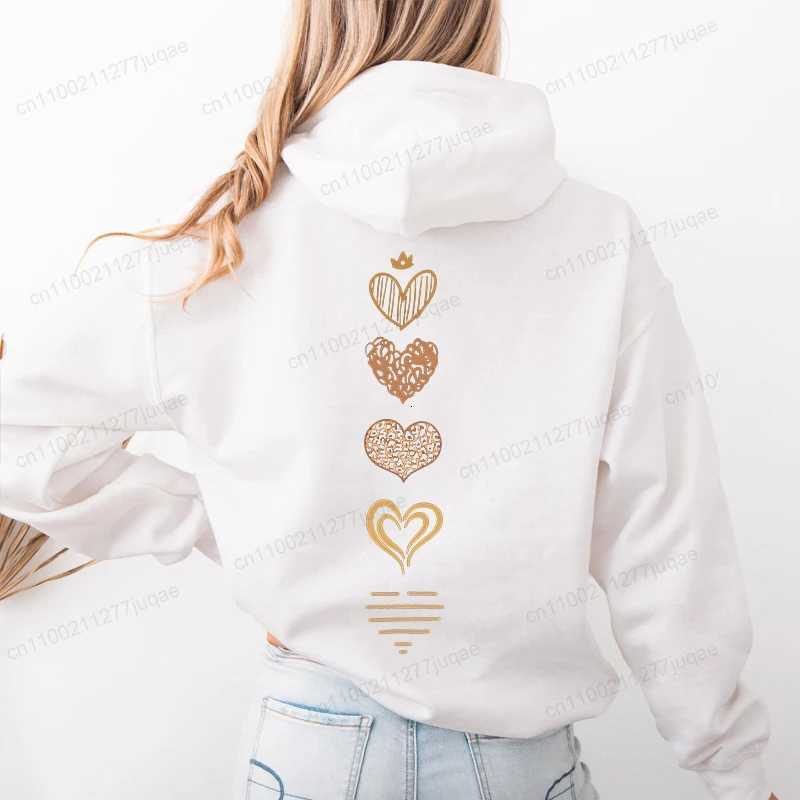 Hip Hop Street Casual Leopard Heart Printed Hoodies Fashion Hoodie Sweatshirts Autumn Warm Casual Female Harajuku Fleece HoodedT251105