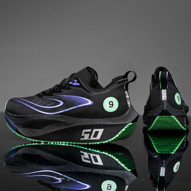 Unisex 2025 Fl Carbon Plate Running Shoes Professional Marathon Racing Lightweight Bounce Cushion Breathable Y251104