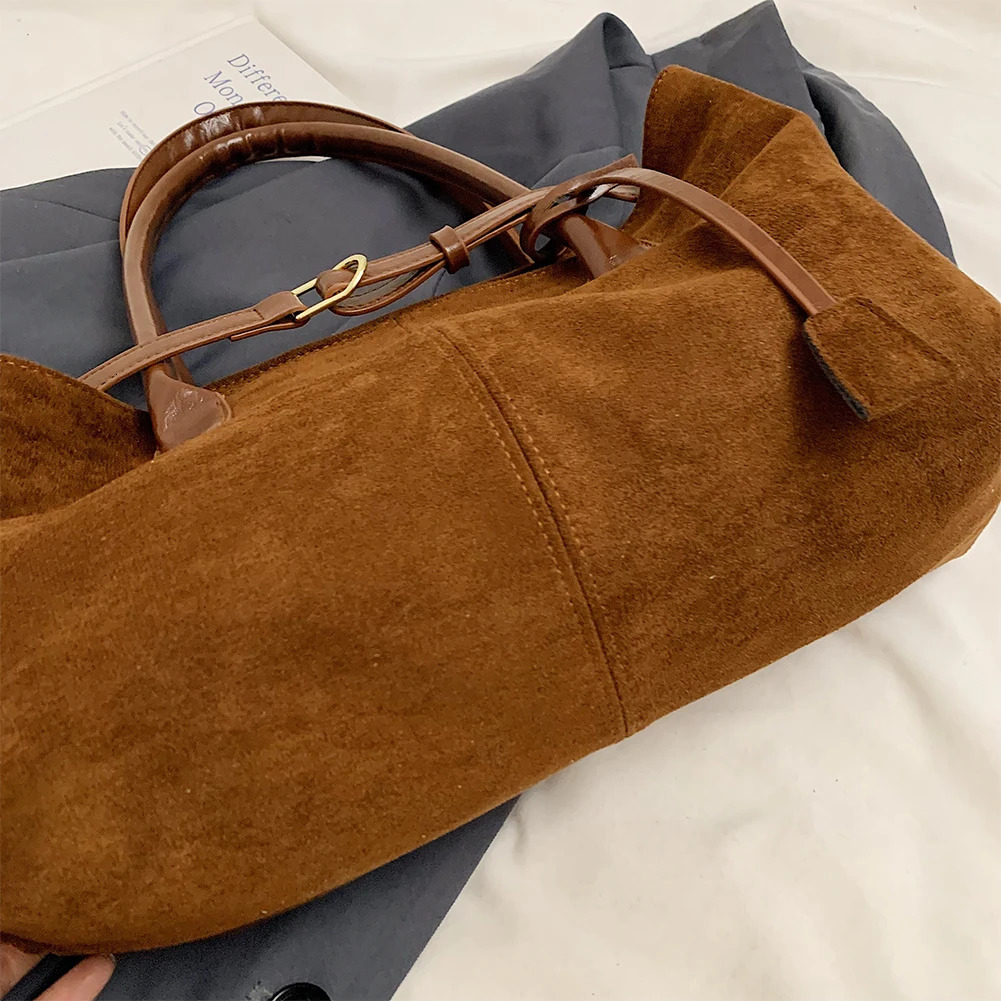 Women PU Fashion Shoulder Bag Large Capacity Casual Tote Handbag Solid Color Simple Commuting Travel Hobo 251105