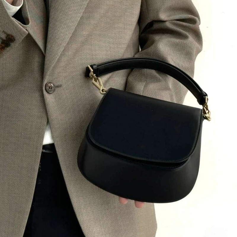 2025 Classic Box Handbags Women Genuine Leather Armpit High Quality Lady Adjustable Handle Flap Shoulder Bag