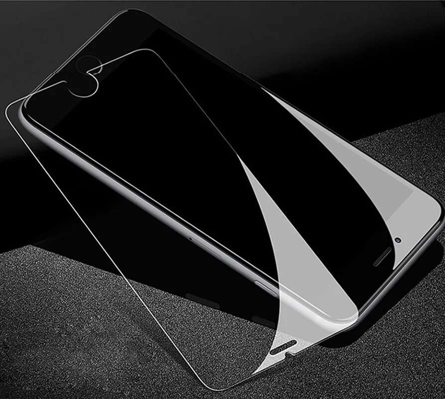 2pcs 9H Tempered Glass for Apple iPhone XR 8 5 6 7 5C 5S 6S Plus Xs Max Explosion-proof Protective Film Screen Protector cover