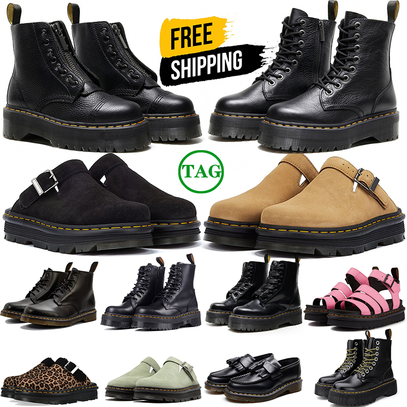 2026 free shipping designer boots sandals shoes martins black white pink mens womens booties sneakers winter knee high Half Ankle platform boot