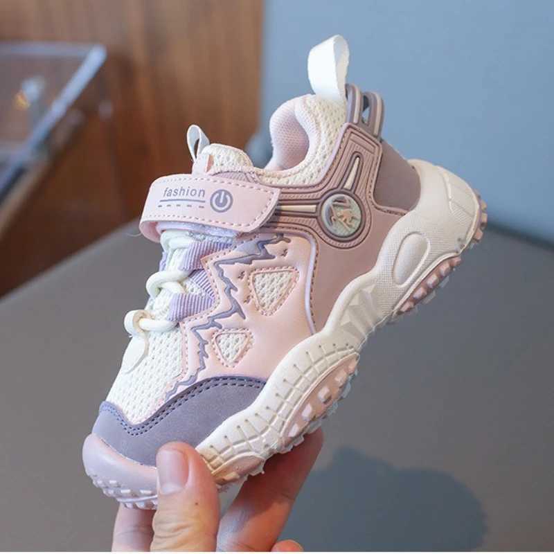 High Quality Kid Sneaker 25autumn New Girl Sneaker Fashion Boy Tennis Shoe Small Medium Running Shoe Anti Slip Kid ShoeT251105