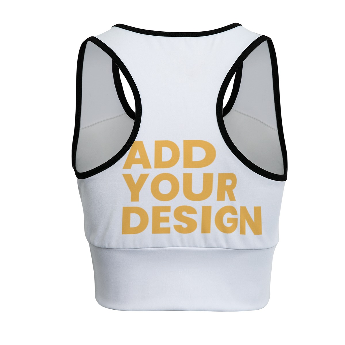 Women's Sports Bra All-Over Print, Supportive Workout Top with Chest Support, Fashion Fitness Bra for Yoga & Casual Wear