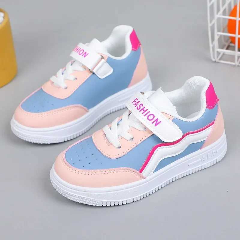 Girls Fashion Non-slip Sneakers Purple New Casual Shoes Students Running Shoes Kids Children Girls Breathable Outdoor ShoesT251105