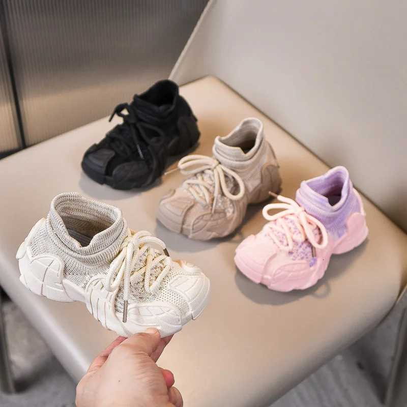 Tenis Wholesale Child Sneakers Spring New Fashion Girl Shoe Platform Girls Sneakers Comfort Child Boy Sneaker Light Running ShoeT251105