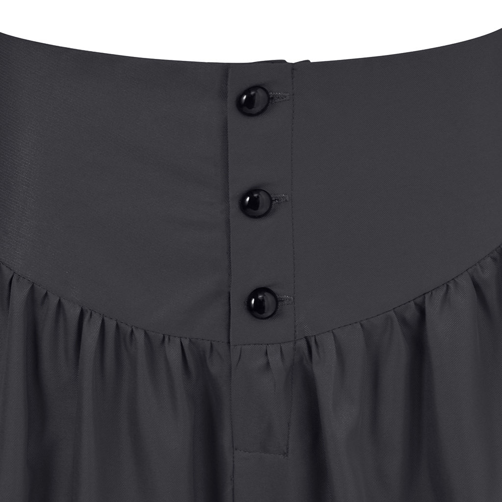 Medieval Renaissance Pants Vintage Pirate High-Waisted Stage Performance Bell-Bottom Pants Men's Pirate Pants WGPS235337