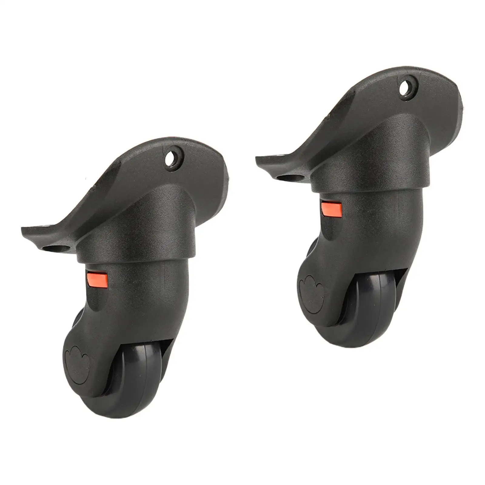 2x Luggage Wheels Load Bearing Wear Resistant Dual Roller Heavy Duty Universal Luggage Mute Wheel Suitcase Wheels Swivel Casters 251031