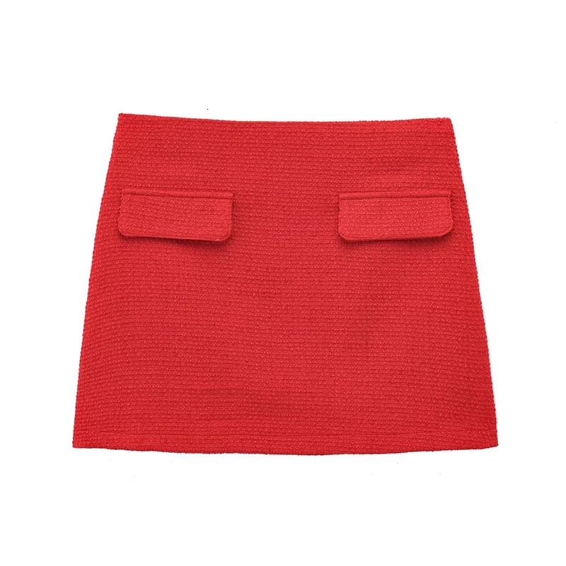 Willshela Women Fashion Solid Side Zipper A-Line Mini Skirt Vintage High Waist Female Chic Lady Skirts 250402