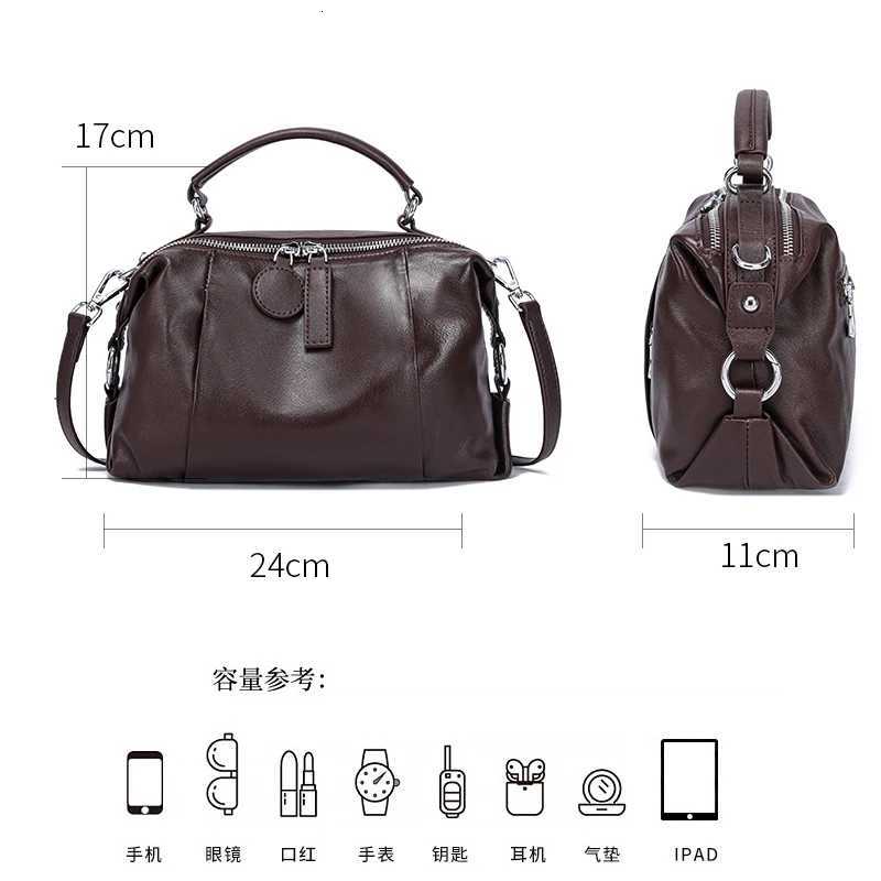 Womens Genuine Leather Handbag High Quality Bag Shoulder Bag Fashion Soft Cow Leather Handbag Lady Shoulder Bag Luxury New Z251104