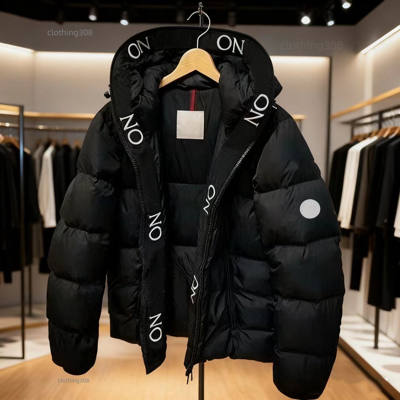 Mens puffer jacket winter jacket men Men's Designer Jacket Winter Warm Windproof Down Jacket Shiny Matte Material M-5XL Couple New Fashion Designer Canadian Parkas