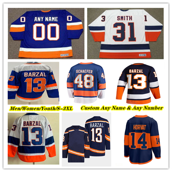 Bo Horvat Mathew Barzal Schaefer Hockey Jersey Islanderses Kyle Palmieri Jonathan Drouin Scott Mayfield Emil Heineman Simon Holmstrom Jean-Gabriel Pageau MacLean