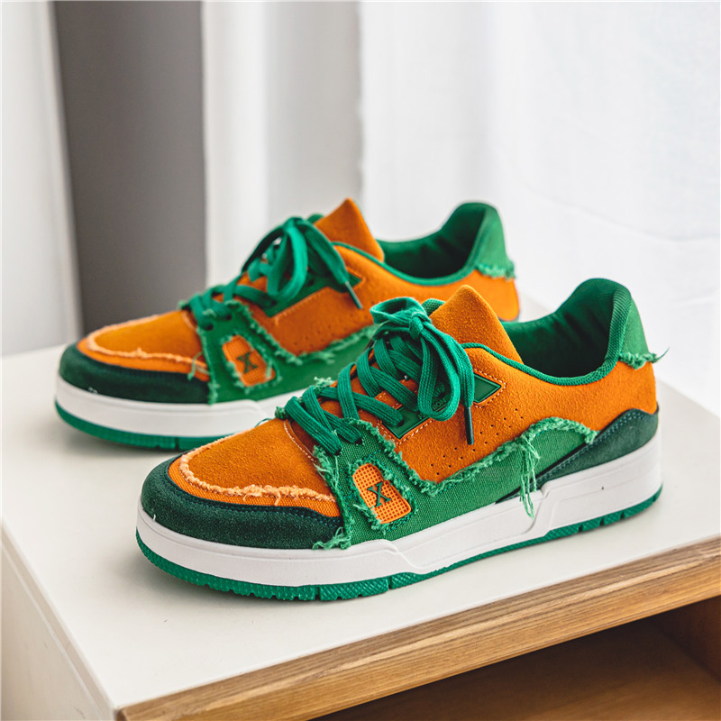 2025 New Arrival Frayed Edge Unisex Canvas Sneakers Low Top Trendy Lace-Up Shoes for Men Women Teens Outdoor Casual Streetwear Fashion size 37-44