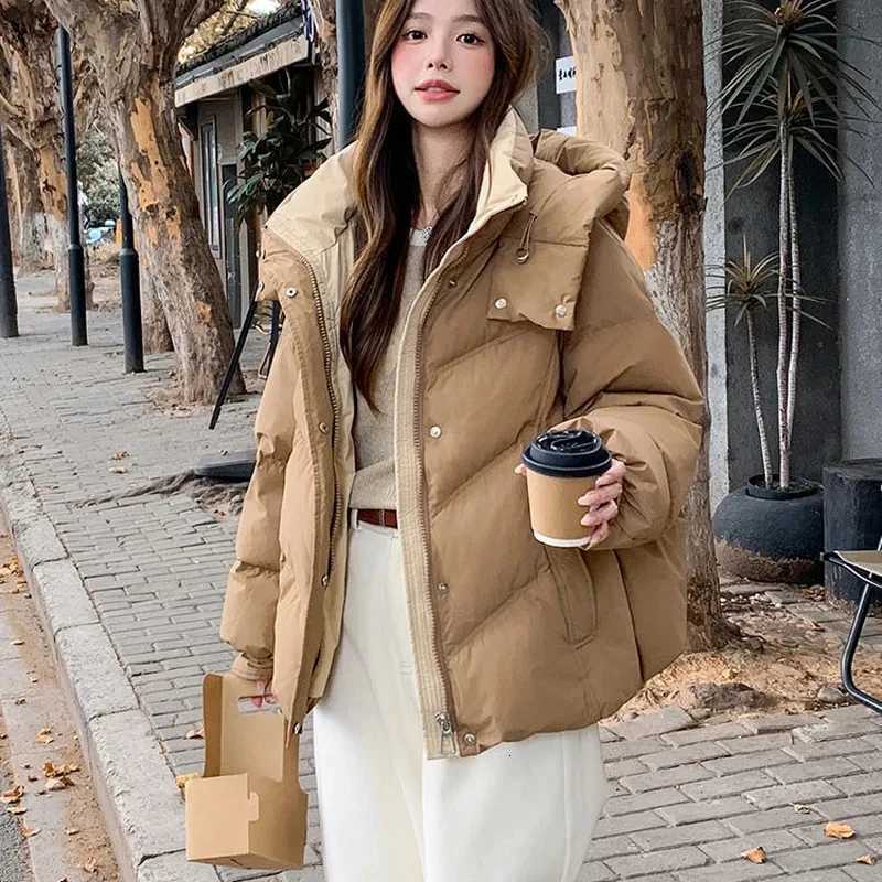 Stand-Up Collar Shiny Down Cotton Vest Women Autumn Winter Sleeveless Coat Jacket Overcoat Quilted Padded Warm Thick Puffer VestT251105