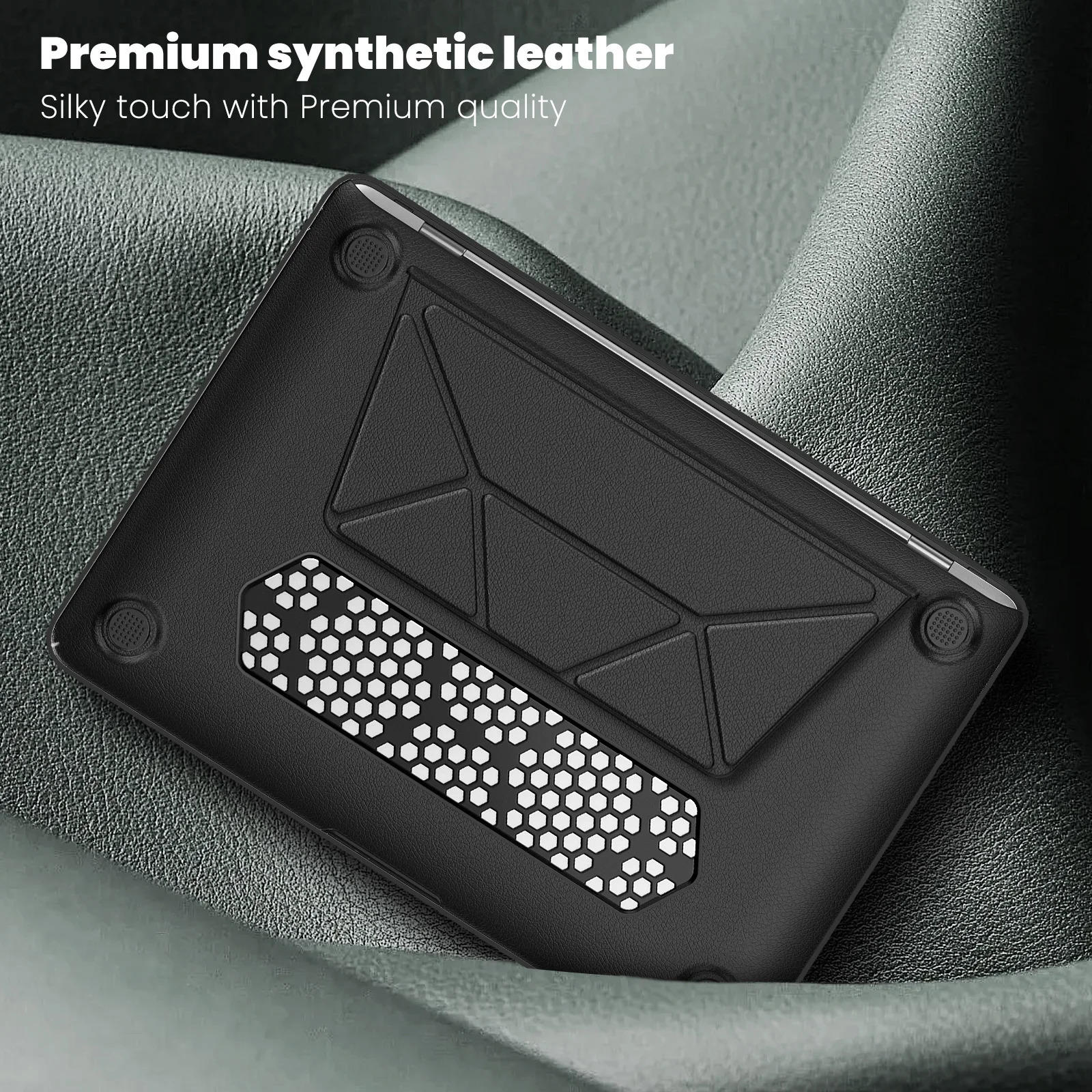 Laptop Case for Air 13 Case M1 M3 Pro 14 case M4 Pro 16 Funda Para Laptop Cover Air 15 M2 PU Stand Accessories251105